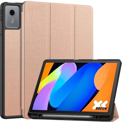 Gigapack Lenovo Idea Tab / Idea Tab GIGAPACK Tok стоящ, с кожен ефект, активен FLIP, моливник, ЗЛАТЕН GP-179088 (GP-179088)