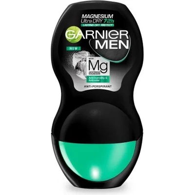 Garnier Men Magnesium Ultra Dry Мъжки рол-он дезодорант против изпотяване с магнезий 50мл