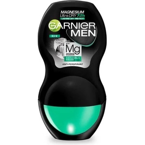 Garnier Men Magnesium Ultra Dry Мъжки рол-он дезодорант против изпотяване с магнезий 50мл