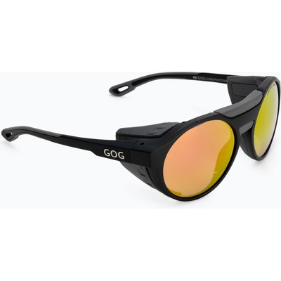 GOG EYEWEAR Слънчеви очила GOG Manaslu матово черно / сиво / полихромно червено E495-2