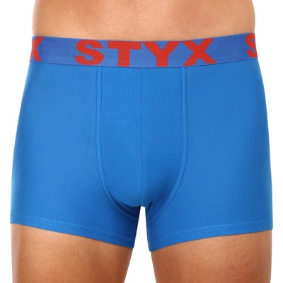 Styx Мъжки боксерки Styx спортна гума надразмер сини Styx | Sin | МЪЖЕ | 3XL