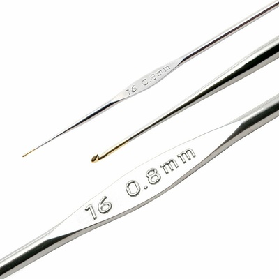 Háčik na háčkovanie TULIP 0,8mm - 1 ks