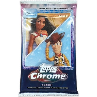 Topps 2026 Chrome Disney Value Booster
