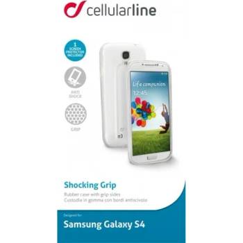 Image 1 of Samsung Shocking Grip за Samsung Galaxy S4 бял Cellular line