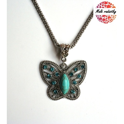 Fashion Jewerly řetízek Tibetský motýl 280