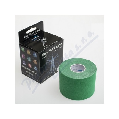 KineMAX Kinesio Tape zelená 5 cm x 5 m