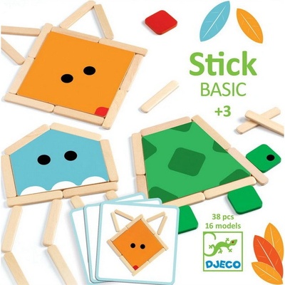 Djeco StickBasic prvá edukatívna