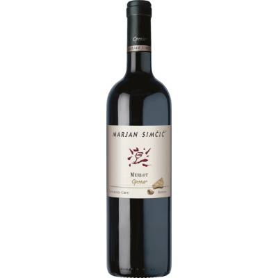 Marjan Simcic Merlot Opoka 2020 Červené 14,5% 0,75 l (holá láhev)