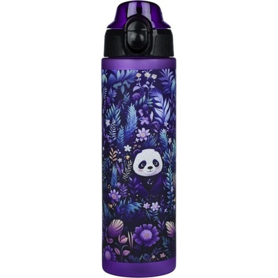 BAAGL Tritanová láhev na pití 700 ml Jungle Panda fialová 0,7 l
