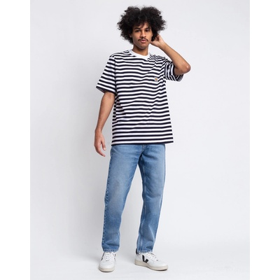 Carhartt WIP Newel Pant Blue light used wash