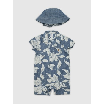 GAP Baby гащеризон със шапка GAP GAP | Sin | Момчешки | 0-3 месеца