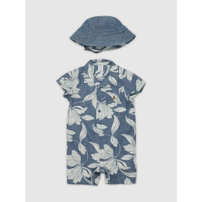 GAP Baby гащеризон със шапка GAP GAP | Sin | Момчешки | 0-3 месеца