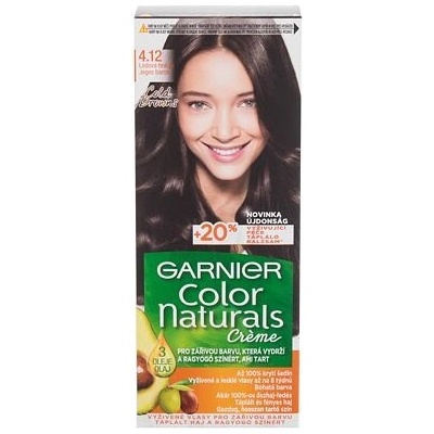 Garnier Color Naturals Créme permanentní barva na vlasy 4,12 Icy Brown 40 ml