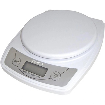 Image 1 of Genie Електронна кухненска везна, genie, 3606 eds, 5 кг, lcd дисплей, бяла (11792)
