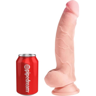 Pipedream King Cock Plus 8" Triple Density Fat Cock with Balls