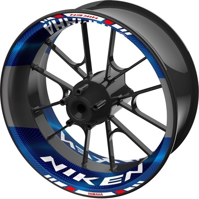 SEFIS dvojdielne polepy na kolesá YAMAHA Niken tmavo modrá