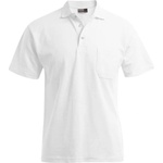 Promodoro 4100 / Мъжка поло тениска с джоб на гърдите - бяла 5xl (40410000115)