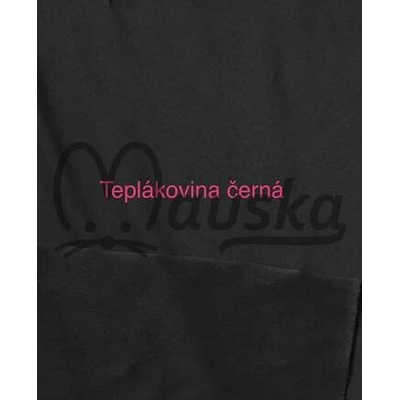 Teplakovina barva černá