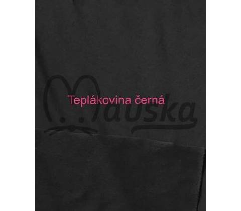 Teplakovina barva černá