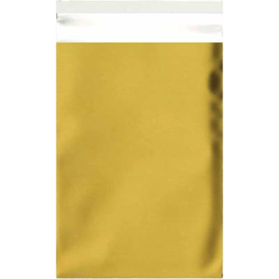Barevné matné fóliové obálky - 162 x 114 mm (C6) - Zlatá metalická