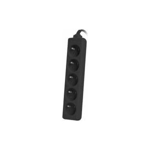 Lanberg 5 slots PL 3.0m black