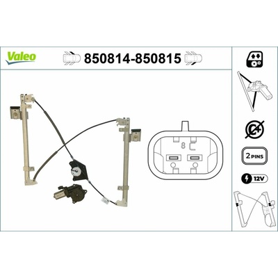 Zvedací zařízení oken VALEO 850815