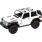 Kinsmart Метална количка Kinsmart - 2018 Jeep Wrangler Open Top, 1: 34, бяла (54079)