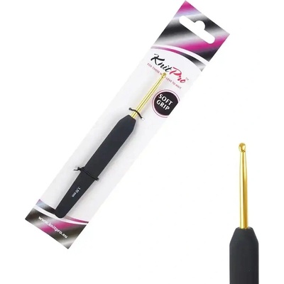KnitPro Softgrip hliníkový háček 3,5mm