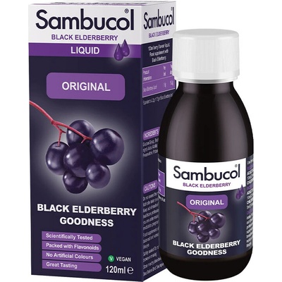 Sambucol Original Liquid Černý Bez 120 ml