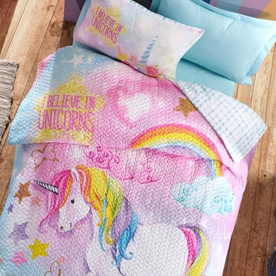 Спално бельо със завивка Sparkle (8681875330427)