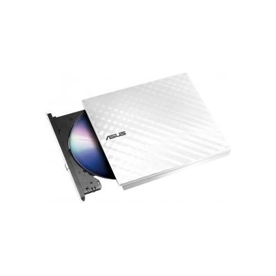 ASUS ext slim usb lite white sdrw-08d2s-u lite, white, tray, horizontal, desktop/notebook, dvd? r/rw, usb 2.0