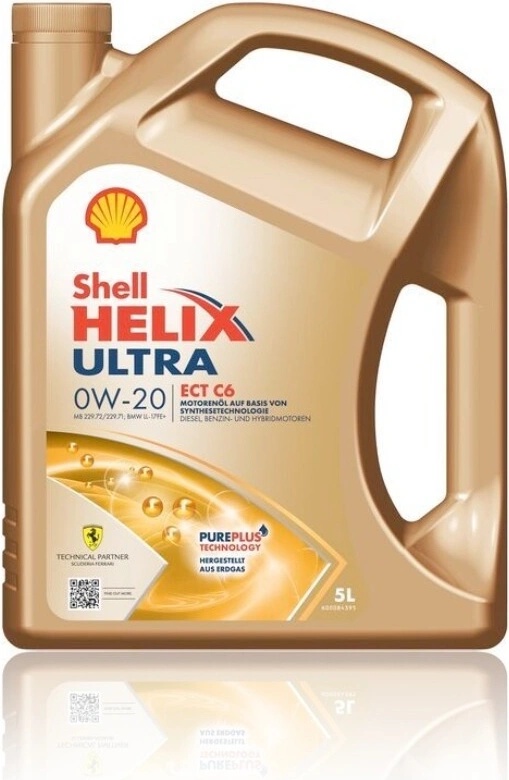Shell Helix Ultra ECT C6 0W-20 5 l od 1 537 Kč - Heureka.cz