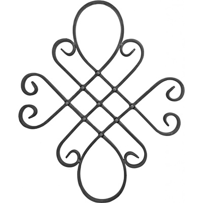 Ornament 400x410 mm, 16x8 mm