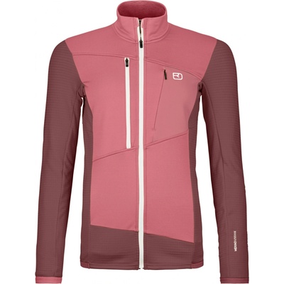 Ortovox Fleece Grid Jacket mountain rose/rose