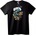 NOONEBRAND Тениска Динозавърски Лакомник - 2XL, Black