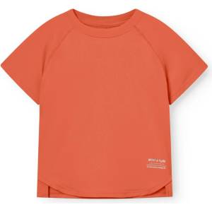 Mini A Ture Детска спортна тениска Mini A Ture Kid's Matbjergi T-Shirt Sport shirt - Orange Ginger - размер 164 (704-5760-0320)
