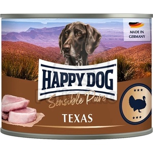 Happy Dog Sensible Pure Texas - от пуешко месо 6 x 400 г