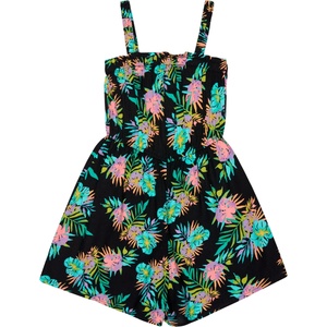 Roxy Детски гащеризон Roxy Kid's Playa Baby Printed Jumpsuit - Anthracite Aquarella Active Rg - размер 6 Years (703-6962-0112)