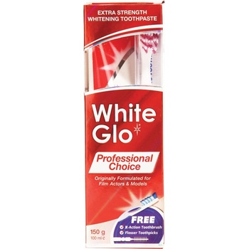White Glo profesionální bělicí zubní pasta 150 g