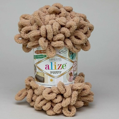 Alize příze Puffy 262 béžová
