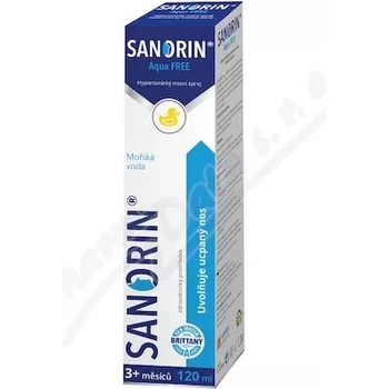 Sanorin Aqua Free nosný sprej 120 ml