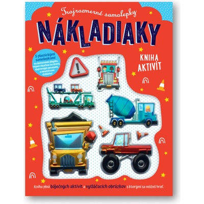 Trojrozmerné samolepky Nákladiaky
