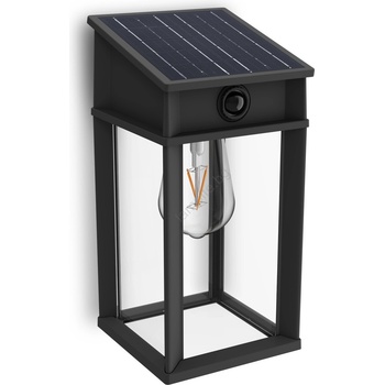 Philips LED соларен стенен сензор GERI LED/3, 2W/3, 7V 2700K IP44 (P6573)