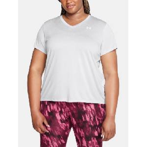 Under Armour Дамска тениска Under Armour Tech SSV- Twist&-GRY Under Armour | Siv | ЖЕНИ | XXL
