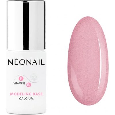 Neonail modelovací báze Calcium Luminous Pink 7,2 ml