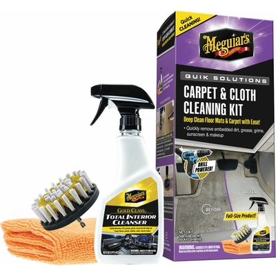 Meguiar's Quik Solutions Carpet & Cloth Kit