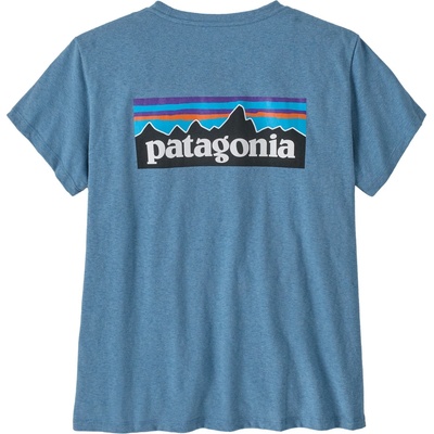 Patagonia Дамска тениска Patagonia Women's P-6 Logo Responsibili-Tee T-shirt - Shore Blue (116-8004-2612)