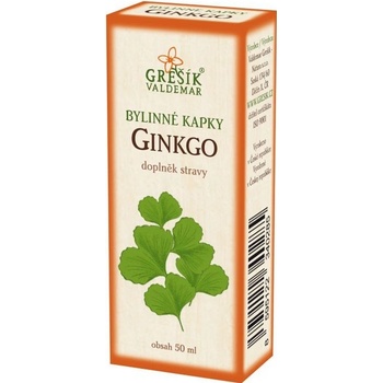 Grešík Ginkgo kvapky 50 ml