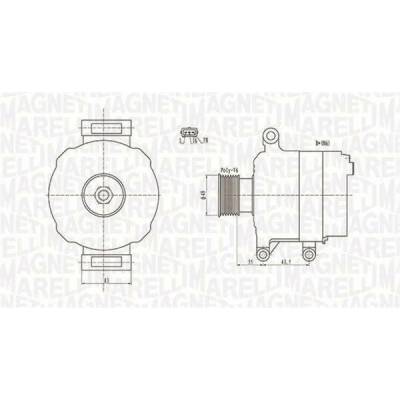 generátor MAGNETI MARELLI 063731869010