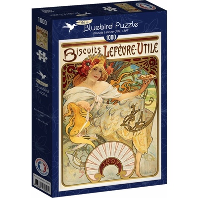 BlueBird Alfonz Mucha Sušienky Lefèvre-Utile 1000 dielov